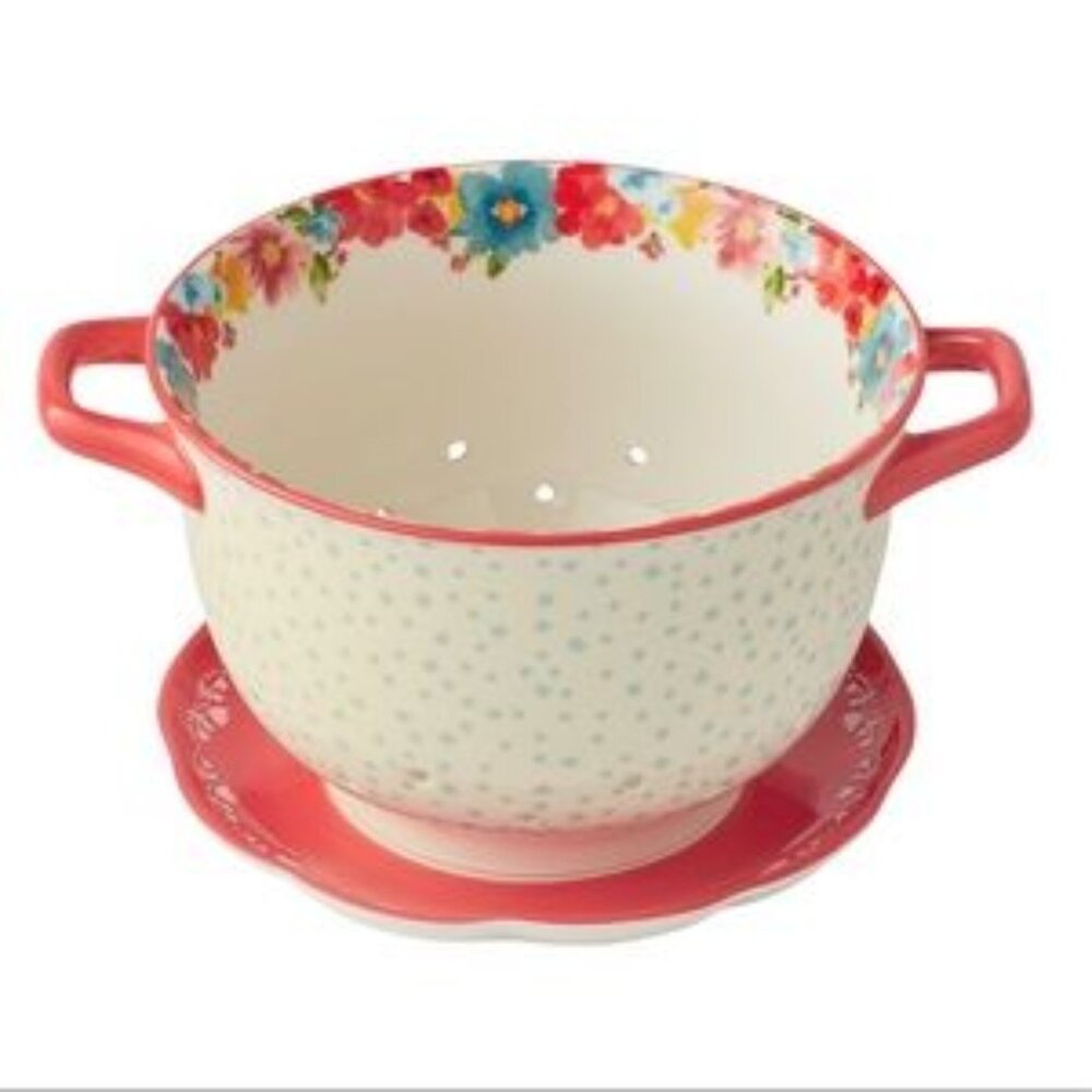 The Pioneer Woman Breezy Blossom Berry Colander New